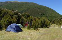 Boyle Campsite . Lake Sumner Forest Park and Lewis Pass Scenic Reserve and St James Conservation Area