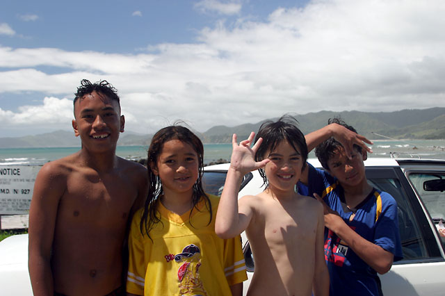 maori children