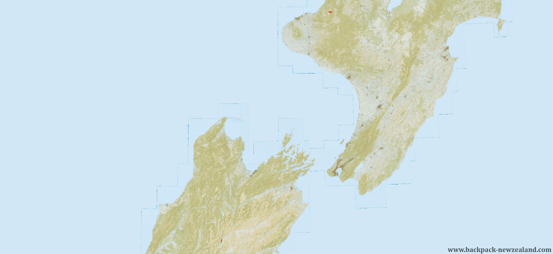 Moki Track Map - New Zealand Tracks