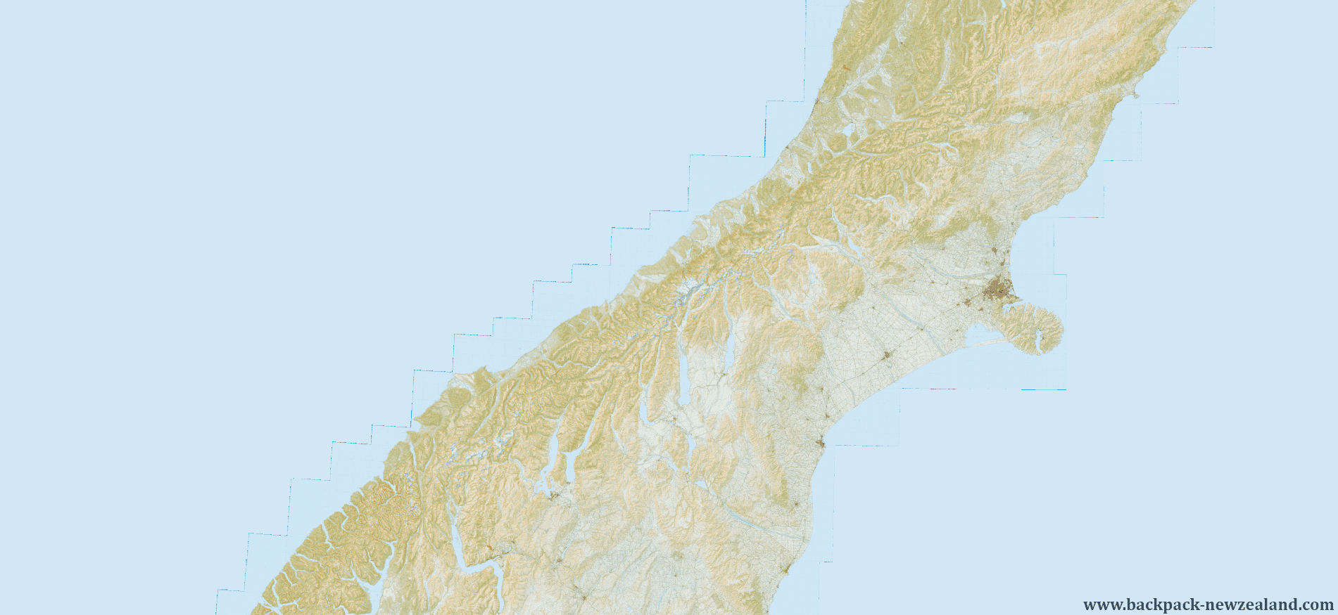Moonlight Track Map - New Zealand Tracks